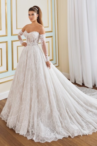 Mon Cheri Style #MT9112 Begonia #1 Ivory/Champagne thumbnail
