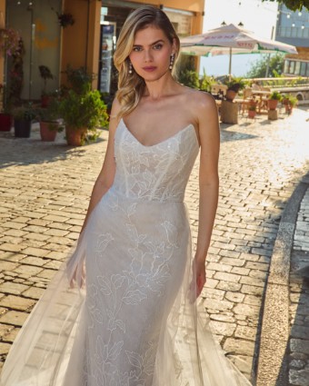 Calla Blanche Style #LA25112 Emilia #1 Ivory/Light Nude thumbnail