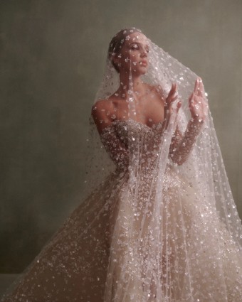 Nicole and Felicia Style #NF102 Luxe #2 Ivory/Nude thumbnail