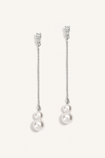 Heirloom Bridal Company Style #Skylar Earrings #1 Gold thumbnail