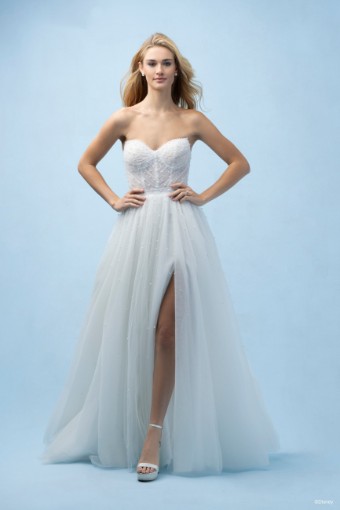 Disney Fairy Tale Weddings Style #D440 Ariel #1 Ivory thumbnail