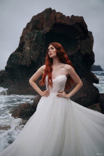 Disney Fairy Tale Weddings Style #D440 Ariel #0 default Ivory thumbnail