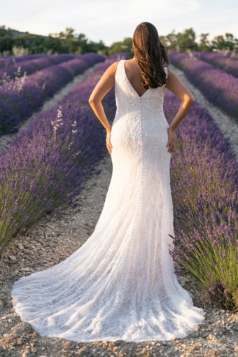 Allure Bridal Style #W528 #2 default Almond/Ivory/Champ/Nude thumbnail