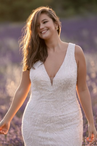 Allure Bridal Style #W528 #1 Almond/Ivory/Champ/Nude thumbnail