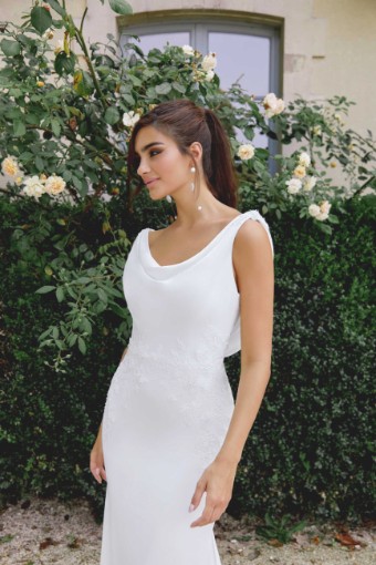 Justin Alexander Style #44508 #1 Ivory thumbnail