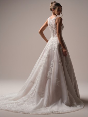 Maggie Sottero Style #NINA #2 Ivory/Nude thumbnail