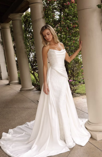 Jimme Huang Style #Alva BG-501043 #1 Ivory/Ivory thumbnail