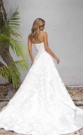 Jimme Huang Style #Yumi BG-201060 #2 Ivory thumbnail