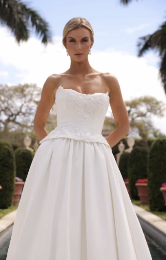 Jimme Huang Style #Rose Lynn SS-10166 #0 default Ivory thumbnail