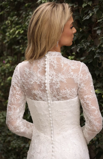 Jimme Huang Style #Azzurra BG-501044 #1 Ivory/Ivory thumbnail