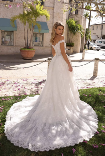 Jimme Huang Style #Nuria BG-501047 #1 Ivory/Ivory thumbnail