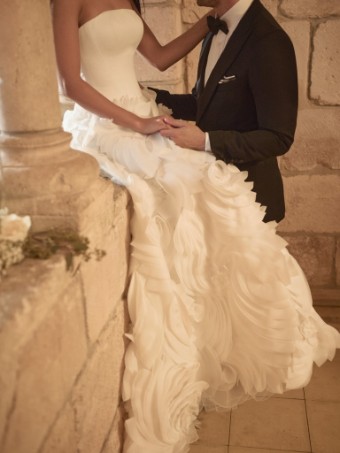 Sottero and Midgley Style #AARTI 25SC928A01 #3 Diamond White thumbnail