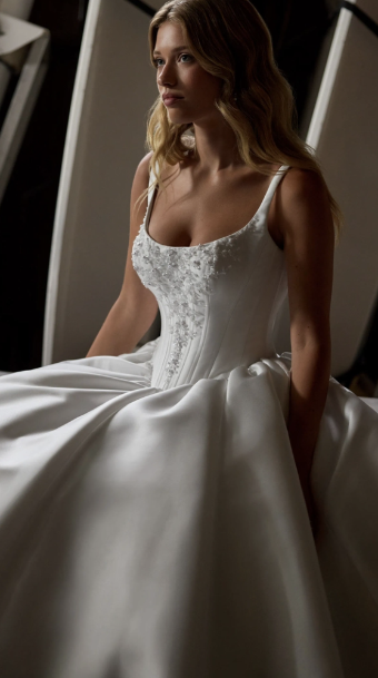 Sophia Tolli Style #Y3213 #5 Ivory thumbnail