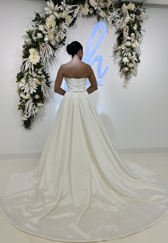 Jimme Huang Style #Lisette BG-501046 #1 Ivory/Ivory thumbnail