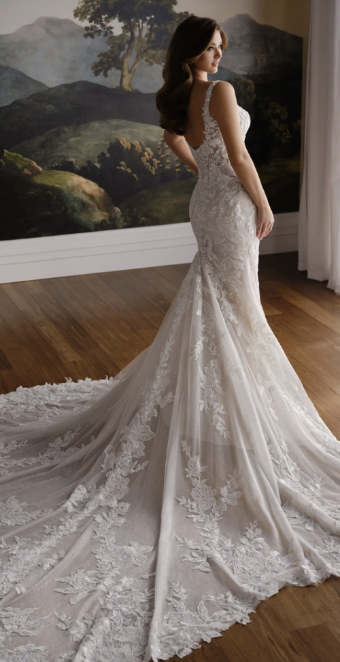 Mon Cheri Style #MT8113 #1 Ivory/Almond thumbnail