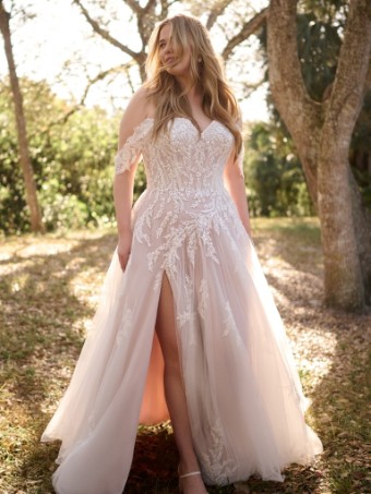 Maggie Sottero Style #VICTORIA #0 default Ivory over Blush thumbnail