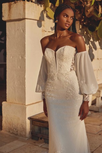 Justin Alexander Style #66385 #1 Ivory/Latte thumbnail