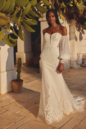 Justin Alexander Style #66385 #6 Ivory/Latte thumbnail