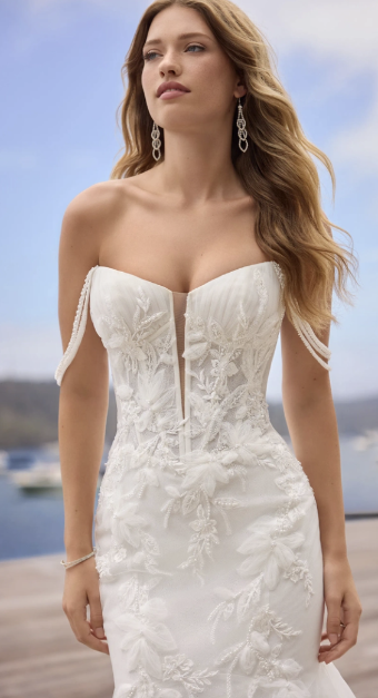Mon Cheri Style #Y3208 #0 default Ivory/Soft Blush thumbnail