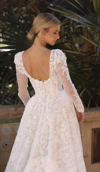 Jimme Huang Style #Lillian BG-101108 #1 Ivory/Nude thumbnail