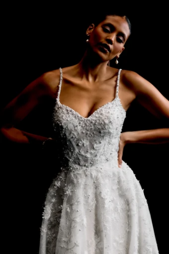 Justin Alexander Style #99337 #2 default Nude/Ivory/Silver thumbnail