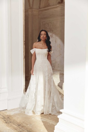 Justin Alexander Style #44544 #8 Ivory/Nude thumbnail