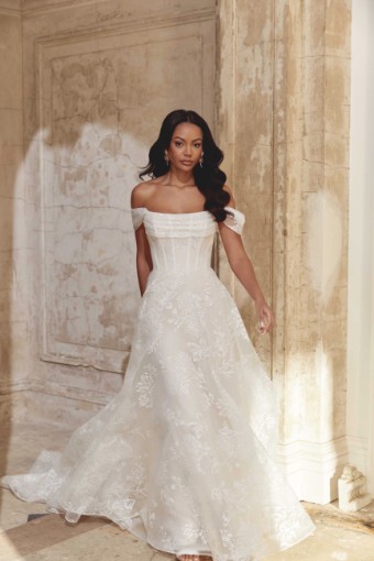 Justin Alexander Style #44544 #6 Ivory/Nude thumbnail