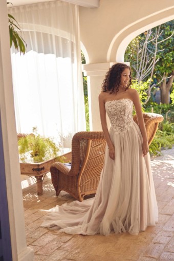 Justin Alexander Style #66430 #1 Ivory/Latte/Nude thumbnail