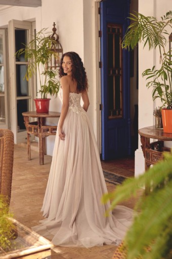 Justin Alexander Style #66430 #2 Ivory/Latte/Nude thumbnail