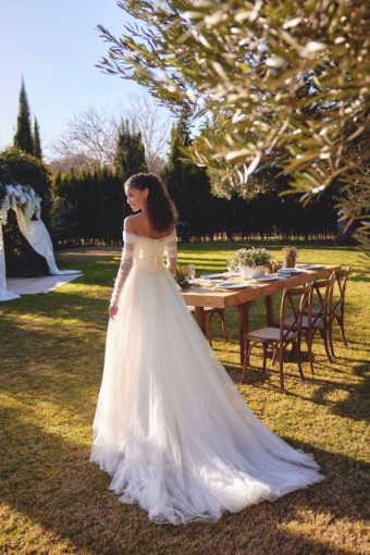 Justin Alexander Style #66435 #3 Ivory thumbnail