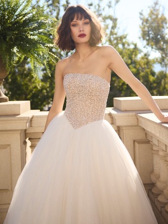 Sottero and Midgley Style #DMARA LANE 26SS401B01 #0 default Ivory/Silver Accent thumbnail