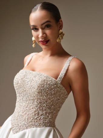 Sottero and Midgley Style #DMARA 26SS401A01 #1 Ivory/Silver Accent thumbnail