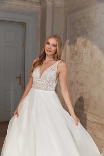 Justin Alexander Style #44559 #3 Ivory/Latte thumbnail