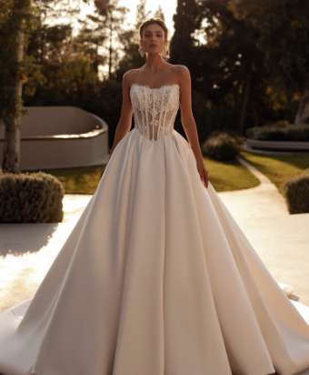 Demetrios Style #1518S #0 default Ivory/Sheer thumbnail