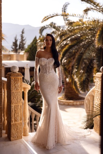 Demetrios Style #8264 #0 default Ivory/Sheer/Nude thumbnail