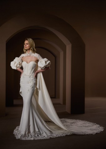 Madam Burcu Style #5453 #0 default Ivory thumbnail