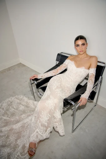 Justin Alexander Style #99370 #3 default Nude/Ivory/Light Gold thumbnail