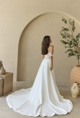 Jimme Huang Style #Yuka HG-10284 #1 Ivory thumbnail