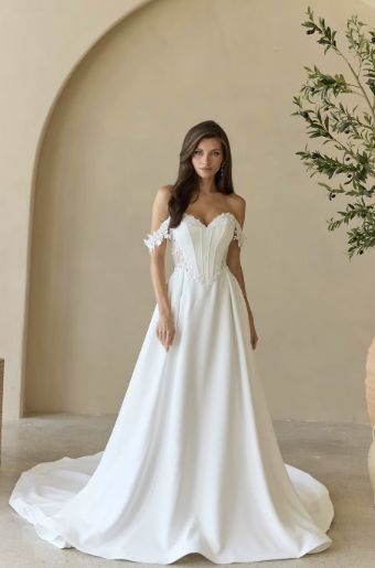 Jimme Huang Style #Yuka HG-10284 #0 default Ivory thumbnail