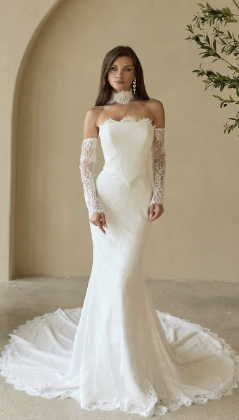 Jimme Huang Style #Fiona HG-JH2523 #4 Ivory thumbnail