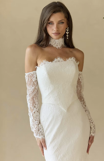 Jimme Huang Style #Fiona HG-JH2523 #1 Ivory thumbnail