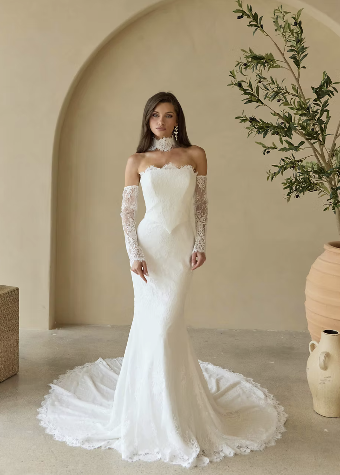 Jimme Huang Style #Fiona HG-JH2523 #0 default Ivory thumbnail
