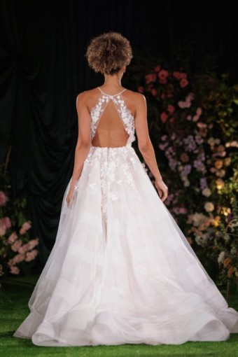 Hayley Paige Style #La Vie en Fleurs #1 default Ivory/Hollyhock thumbnail