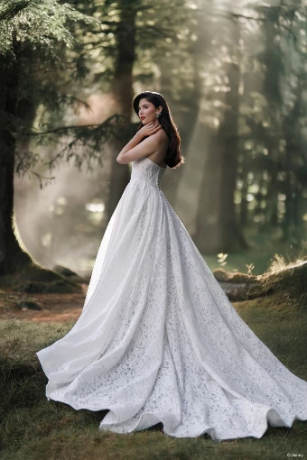 Disney Fairy Tale Weddings Style #Snow White D467 #1 Mocha/Ivory/Champagne thumbnail