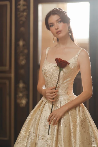 Disney Fairy Tale Weddings Style #Belle D472 #2 default Gold thumbnail