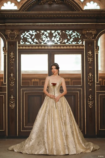 Disney Fairy Tale Weddings Style #Belle D472 #0 default Gold thumbnail