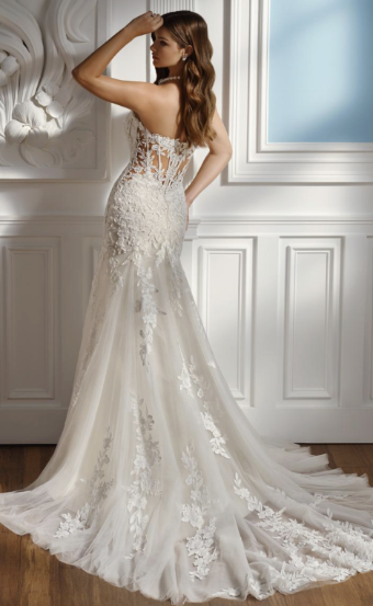 Mon Cheri Style #MT6012F #1 Diamond White/Cafe thumbnail