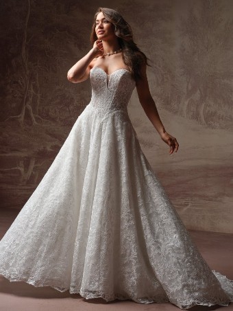 Maggie Sottero Style #Zahia #7 Ivory thumbnail
