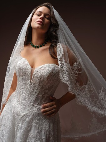 Maggie Sottero Style #Zahia #4 Ivory thumbnail
