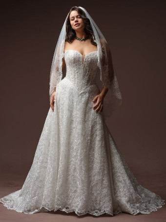 Maggie Sottero Style #Zahia #3 Ivory thumbnail